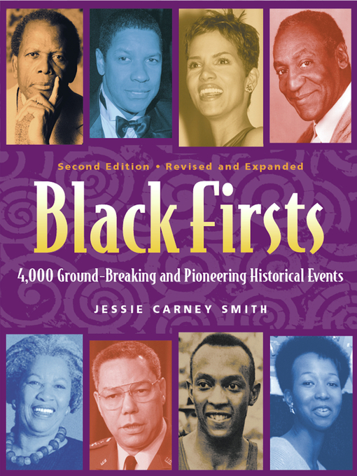 Title details for Black Firsts by Jessie Carney Smith - Available
